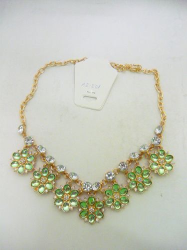 Fashion Jewelry nyaklánc zöld