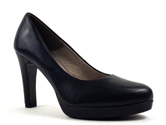 Tamaris női cipő black matt