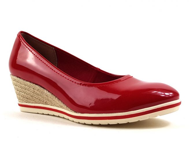 Tamaris női cipő chili patent