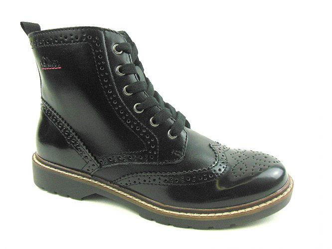 S.Oliver női bakancs black comb
