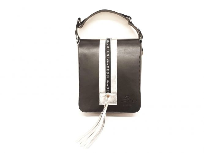 Claudio Dessi Lux by Dessi női táska fekete-ezüst