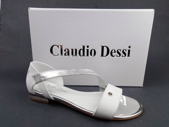 Claudio Dessi Lux by Dessi női szandál white-silver