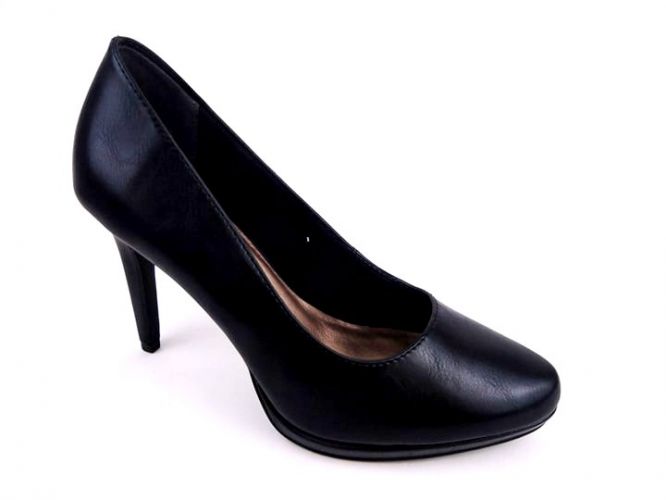 Tamaris női cipő black matt