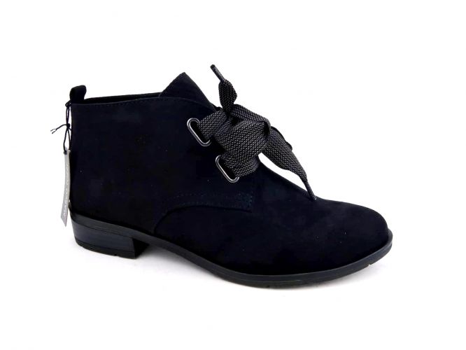 Marco Tozzi női bokacipő black comb