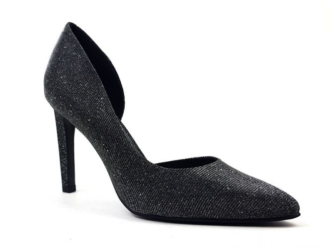 Marco Tozzi női cipő black metallic