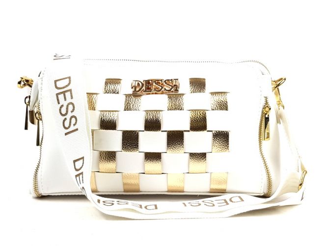 Claudio Dessi Lux by Dessi női táska fehér/arany