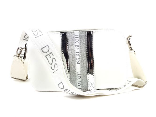 Claudio Dessi Lux by Dessi női táska fehér/ezüst