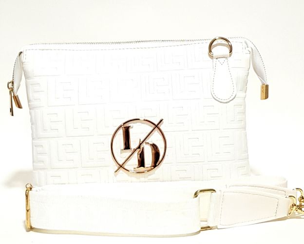 Claudio Dessi Lux by Dessi női táska white/gold
