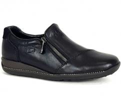 Rieker női félcipő black