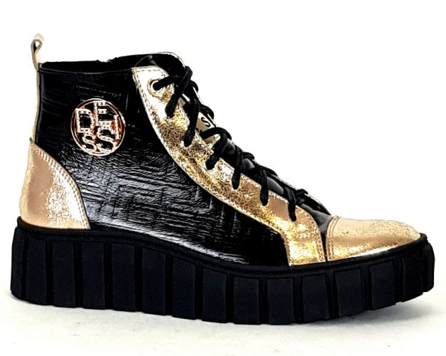 Claudio Dessi Lux by Dessi női cipő 116/292 black/gold