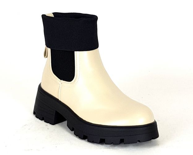 Comer női bokacsizma beige