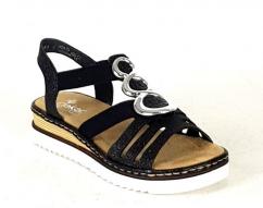 Rieker női szandál black