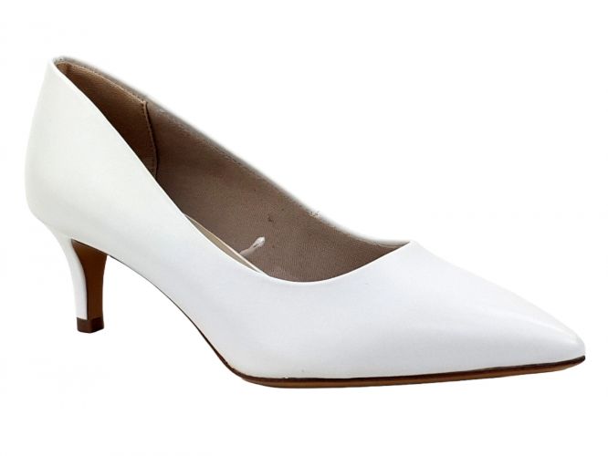 Tamaris női cipő white matt