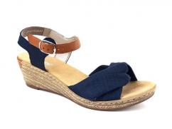 Rieker női szandál blue