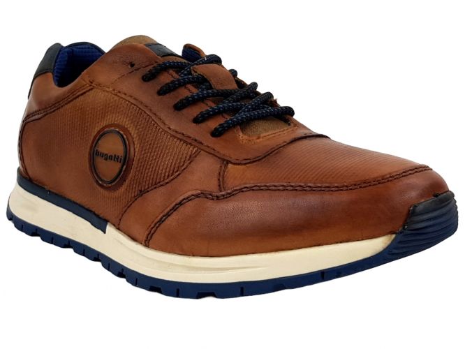 Bugatti férfi cipő cognac 