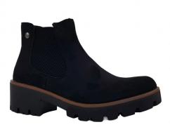 Rieker női bokacsizma black