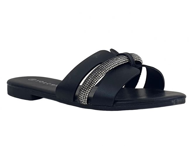 Yolera női papucs black