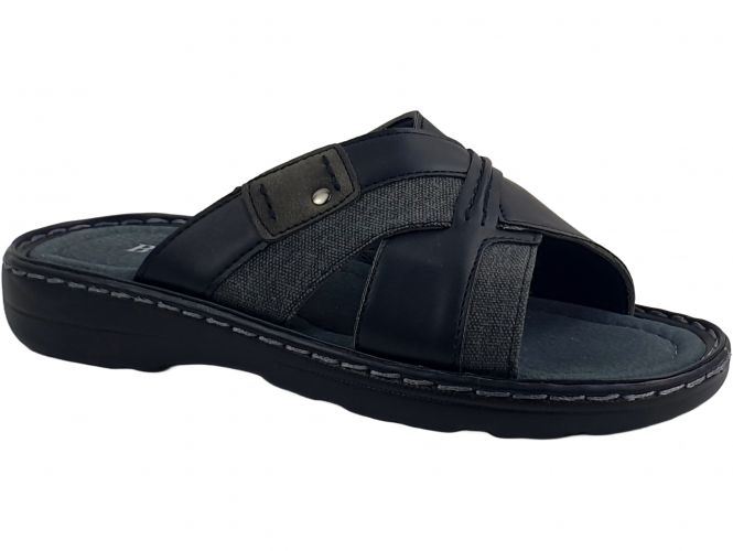 Bizoe férfi papucs black