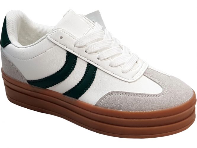 Weide női cipő white/green