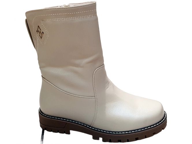 Aifeilin női bokacsizma beige