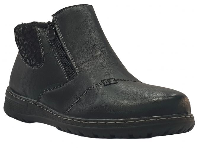 S.Sunny női bokacipő black