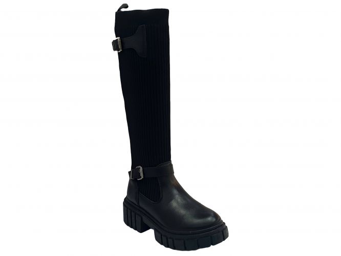 City Kiddy női csizma black
