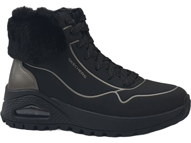 Skechers női bokacipő black