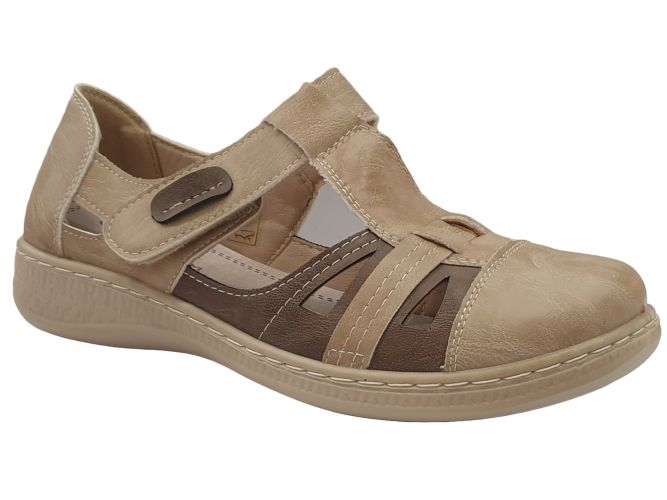 L.D. női szandál beige