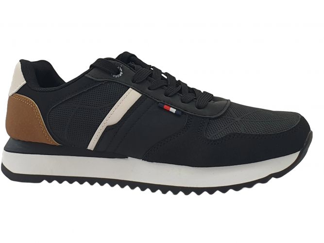 L.D. férfi cipő black