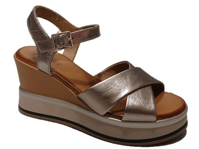 Inuovo női szandál metallic ash