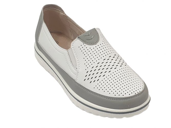 L.D. női cipő white/grey