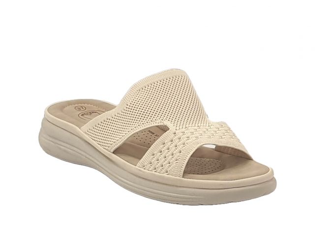 L.D. női papucs beige