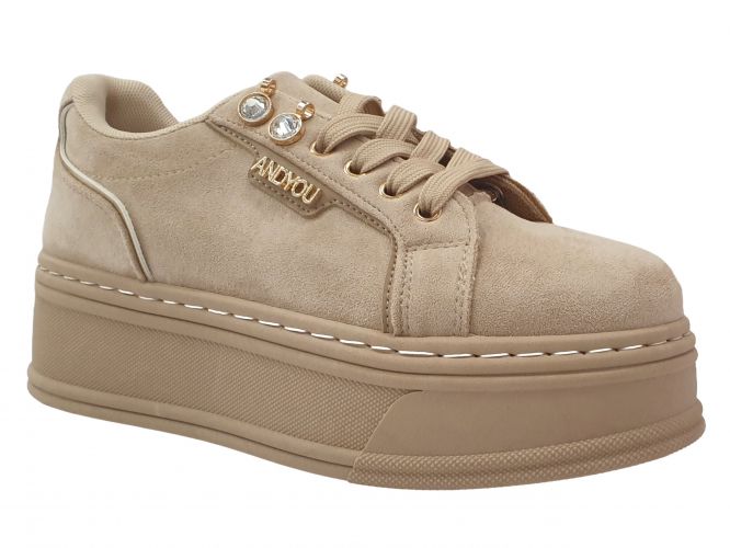 Weide női cipő beige