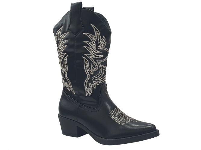 Comer női csizma black/beige