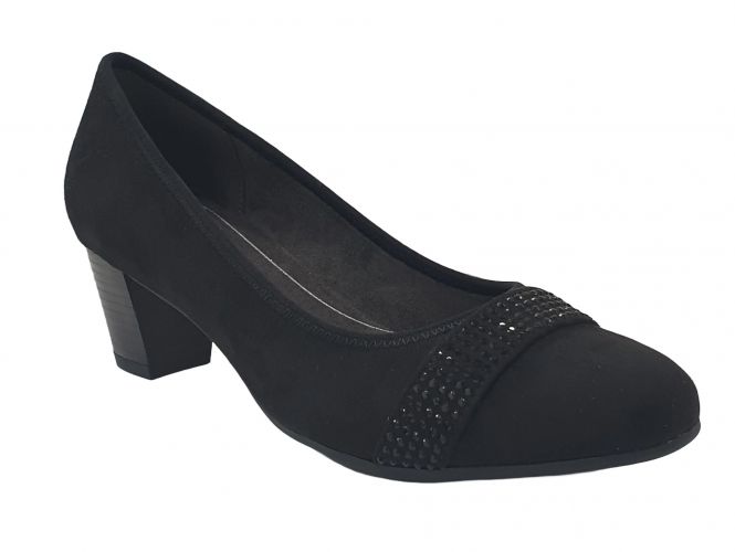 Jana női magassarkú black
