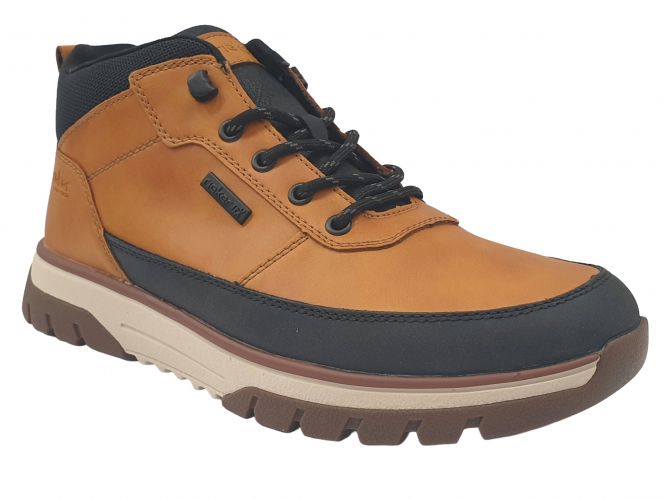 Rieker férfi cipő brown combi
