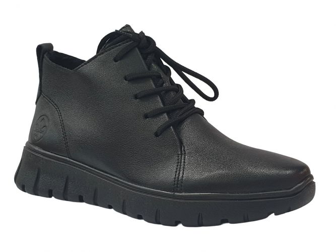 Rieker női bokacsizma black