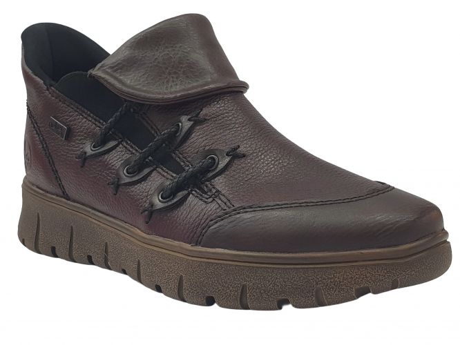 Rieker női bokacsizma red