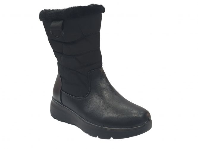 S.Sunny női csizma black