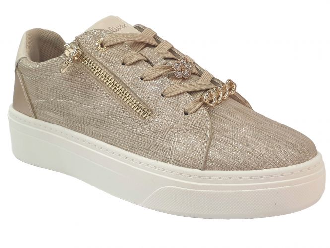 S.Oliver női cipő gold