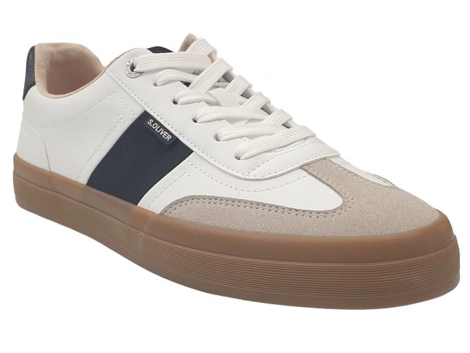 S.Oliver férfi cipő white/black