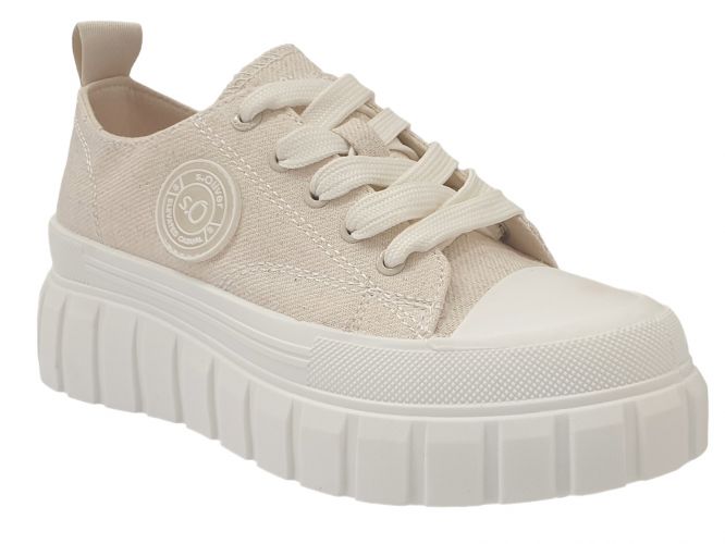 S.Oliver női cipő light beige