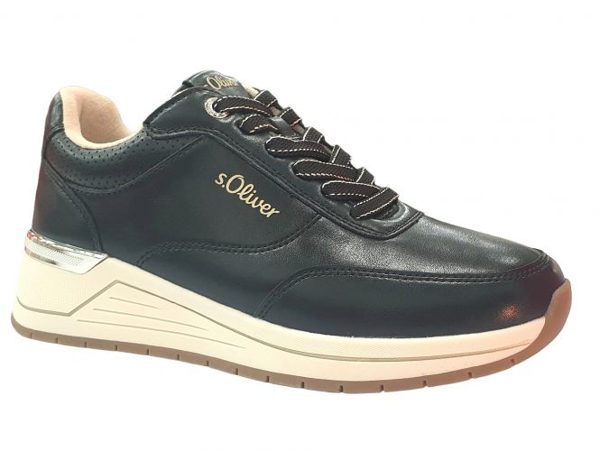S.Oliver női cipő black