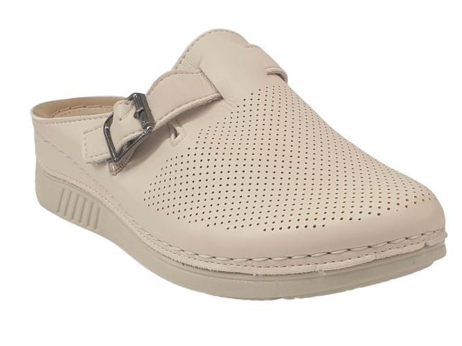 L.D. női papucs beige