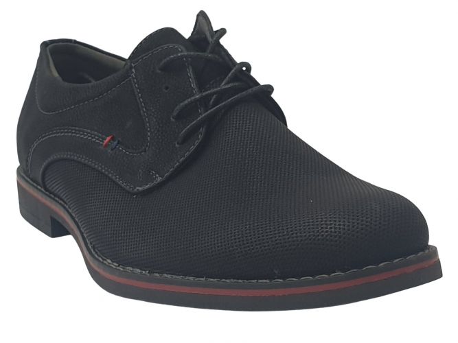 L.D. férfi cipő Black