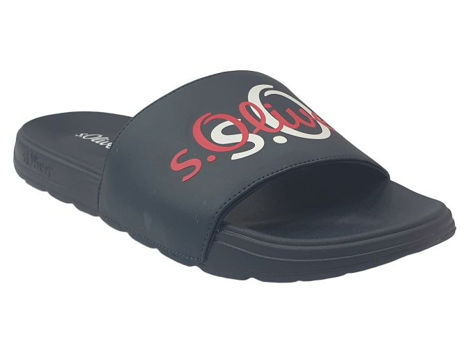 S.Oliver férfi papucs navy