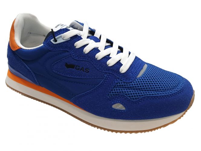 GAS férfi cipő royal orange