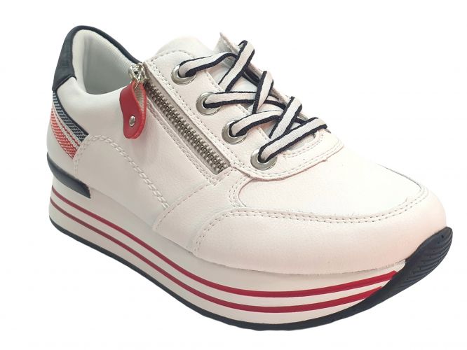 Remonte női cipő white comb