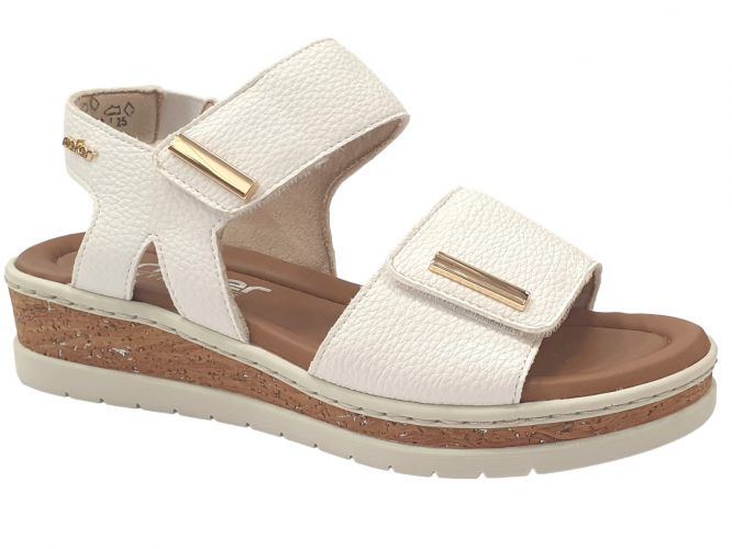 Rieker női szandál white