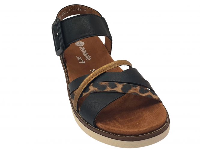 Remonte női szandál black kombi